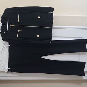 Boston Proper Black Pants Suit